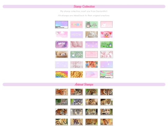Pages/Stamps screenshot