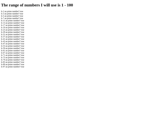 PrimeTimeAssignment screenshot
