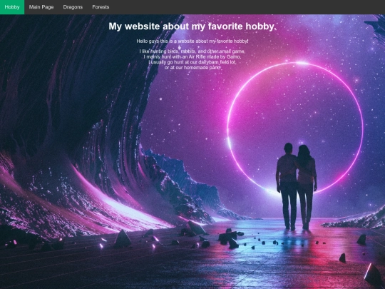assignments/FinalProject.html/FinalProjectHobby screenshot