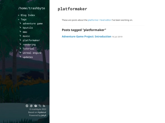 tag/platformaker screenshot