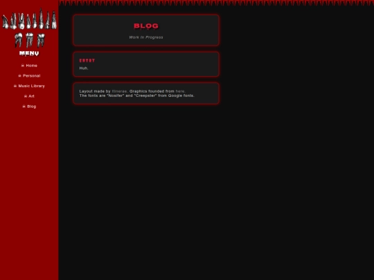 blog screenshot
