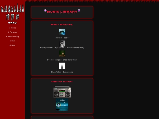 musiclibrary screenshot
