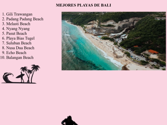 Proyecto/mejoresplayasbali screenshot