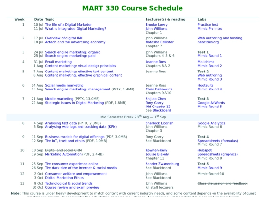 2017/MART-330-course-schedule screenshot