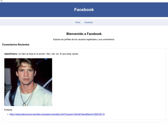 facebook screenshot