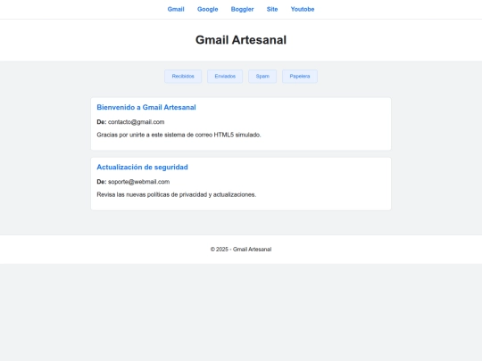 google/gmal screenshot