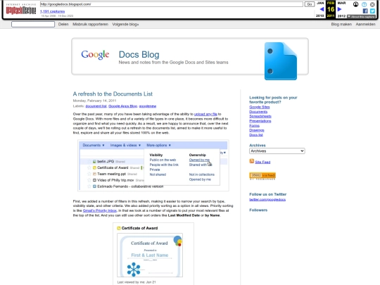 google/stanford/blogsite screenshot