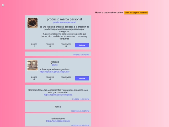 mastodon/perfil screenshot