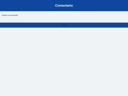 page/comentario screenshot