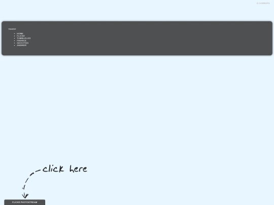 yahoo/flick screenshot
