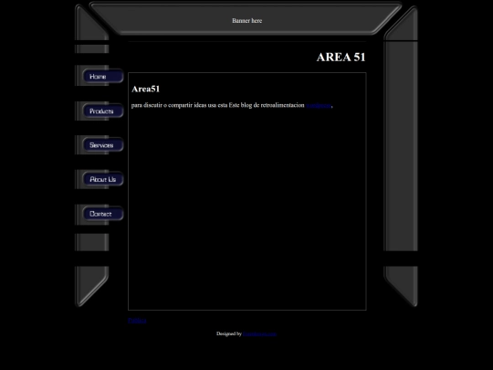 yahoo/geocities/area51 screenshot