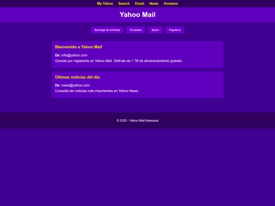 yahoo/mail screenshot