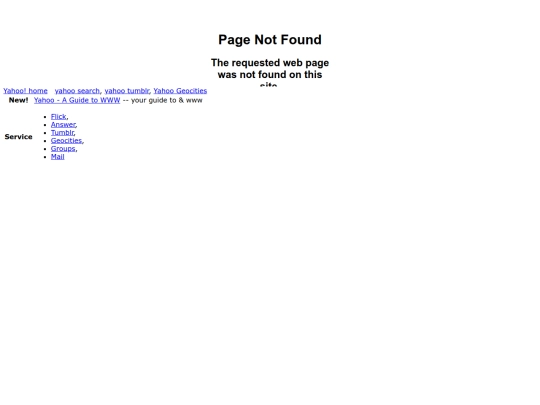 yahoo/old97/bsearch screenshot
