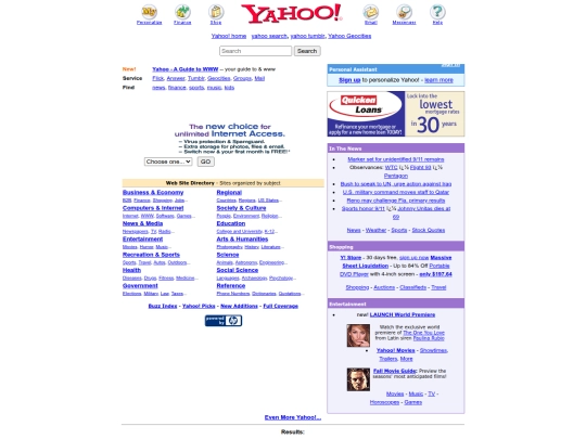 yahoo/search screenshot