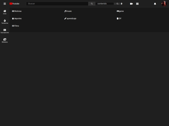 youtobe/biblioteca screenshot