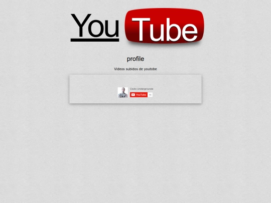 youtobe/devclubunderground screenshot