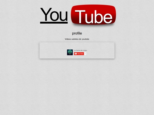youtobe/glunix screenshot