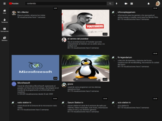 youtobe/myvideos screenshot