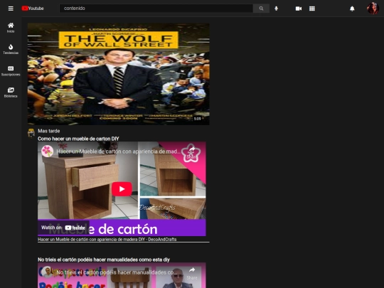 youtobe/tarde screenshot