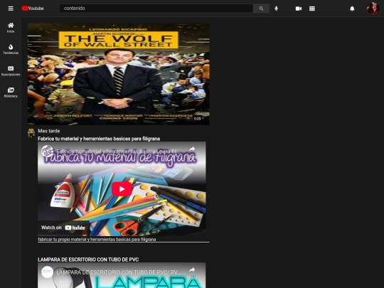 youtobe/tendencias screenshot