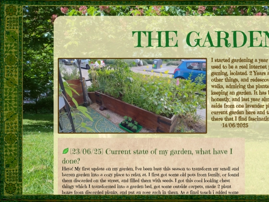 garden screenshot