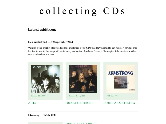 cds screenshot