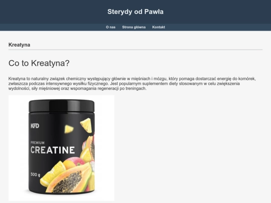 kreatyna screenshot