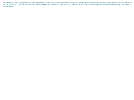 blog/bloghome screenshot