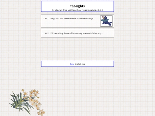 thoughts screenshot