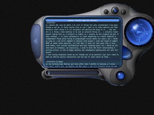pages/tools/journal screenshot