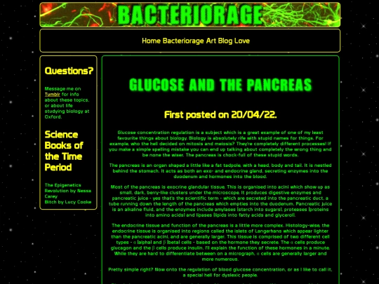bacteriorage/pancreas screenshot