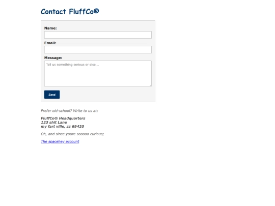 contact screenshot