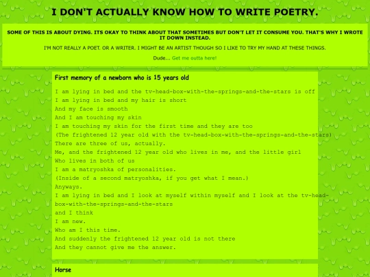 poems screenshot