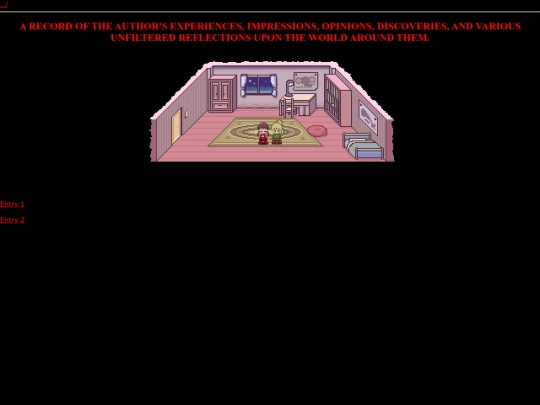 Blog screenshot