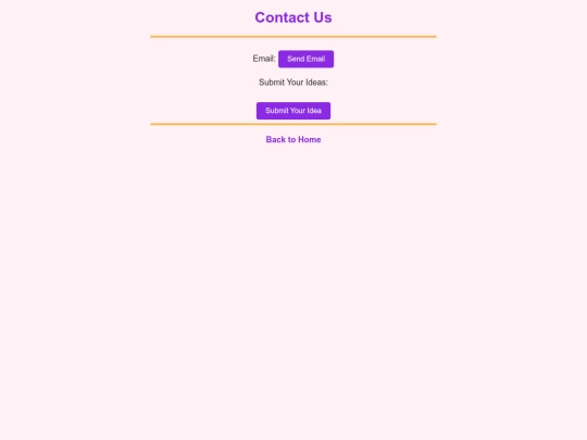 janica website/contactart screenshot