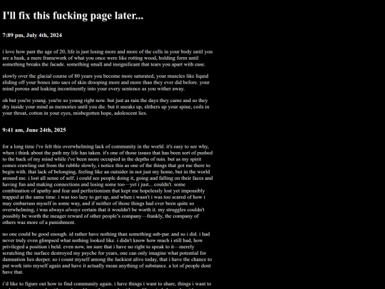 journal screenshot