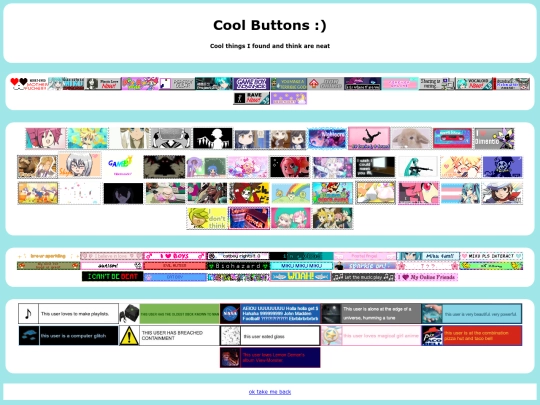 buttons screenshot
