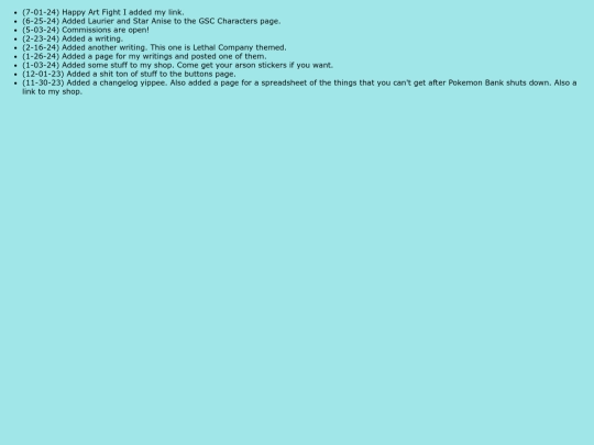 changelog screenshot