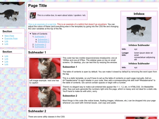 wiki/example screenshot