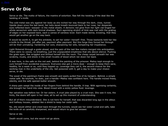 serveordie screenshot