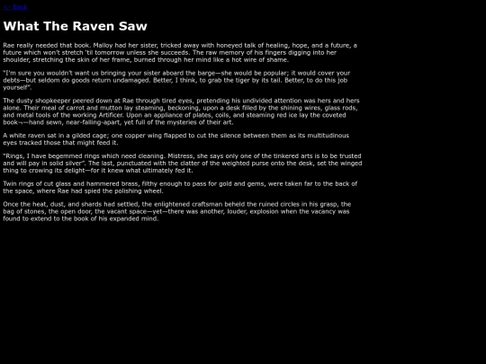 whattheravensaw screenshot