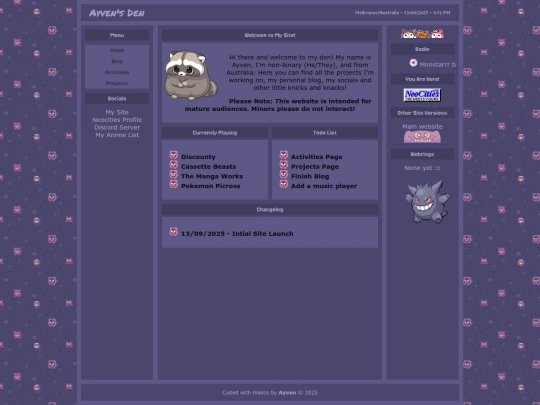 index screenshot