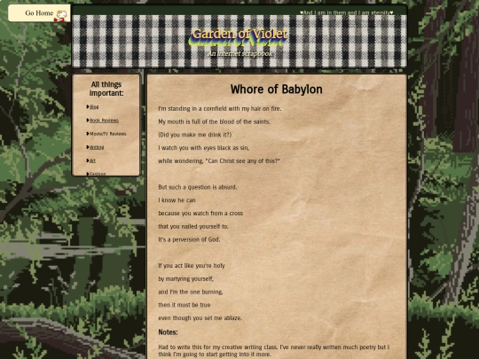 Writing/Babylon screenshot