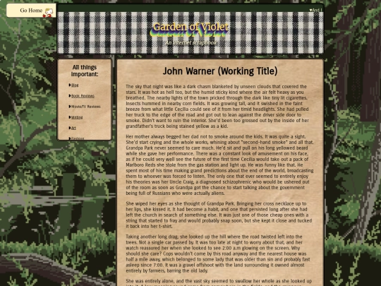 Writing/JohnWarner screenshot