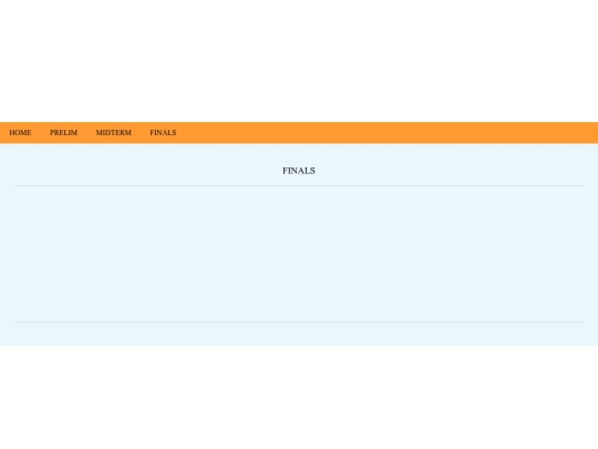finals screenshot