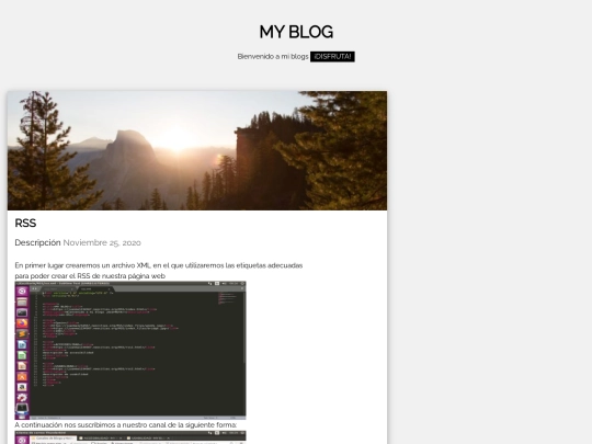 RSS/rss3 screenshot