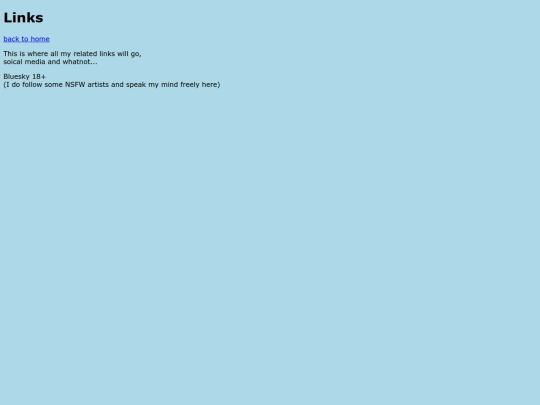 Links screenshot