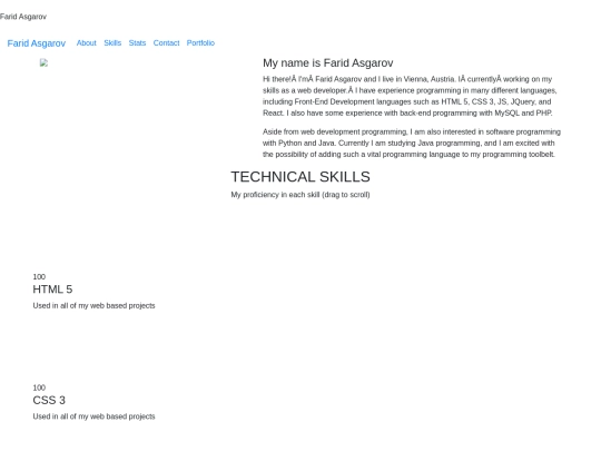 index screenshot