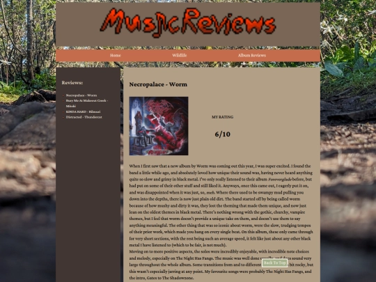 albumreviews screenshot