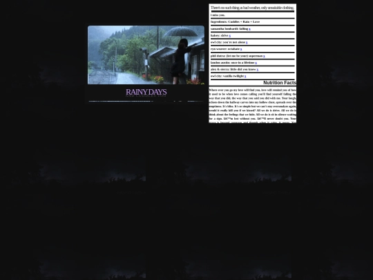 rain screenshot